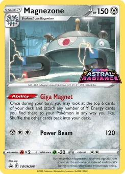 SWSH Black Star Promos Magnezone Pokémon card